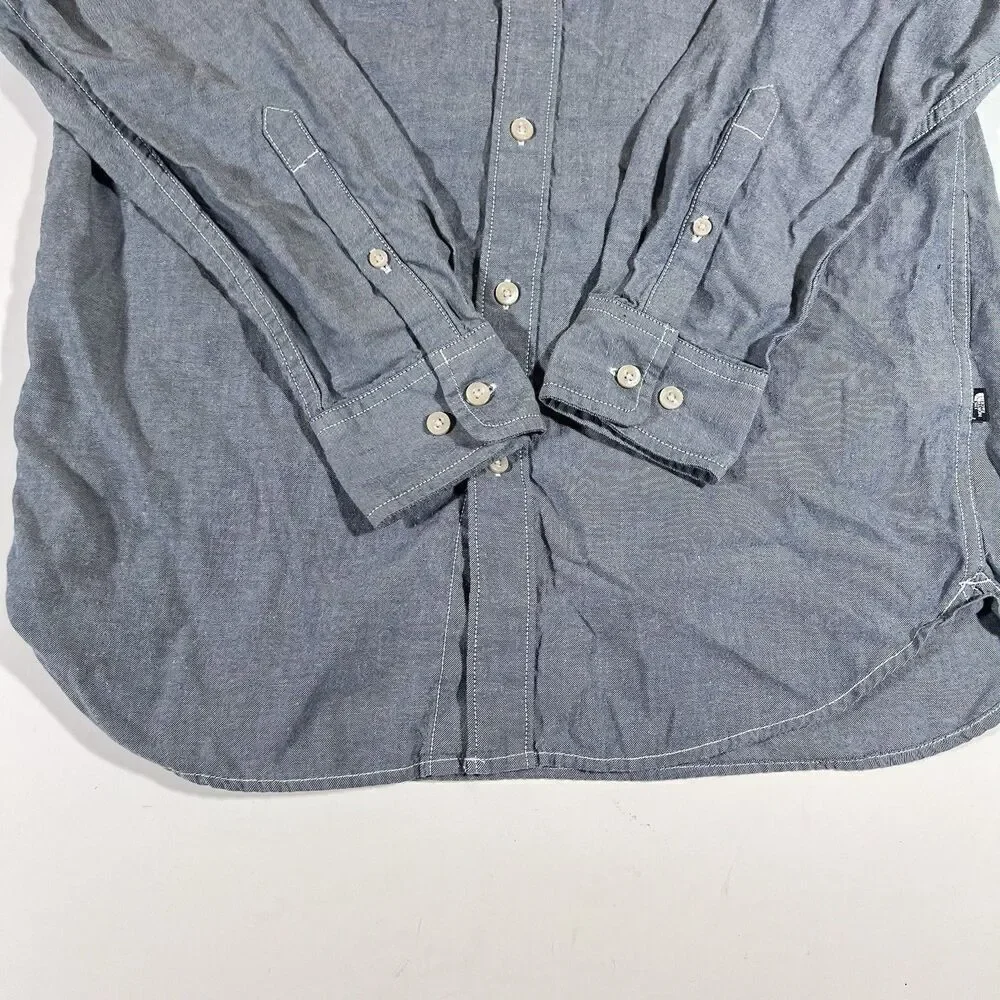 The North Face Button Down Long Sleeve Pocket Shirt Men's Size Small